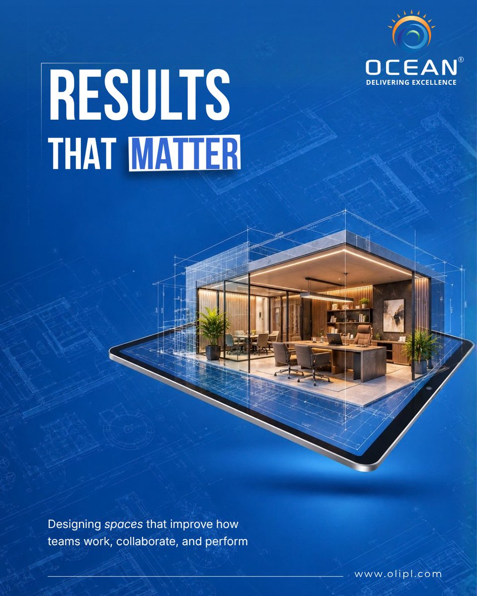 ocean_net_in's tweet photo. Spaces That Move Business Forward. ✨
Thoughtful design creates more than a finished space, it creates better ways to work, collaborate, and grow.
#WorkplaceDesign #OfficeInteriors #WorkspaceTransformation #fyp #oceanlifespaces https://t.co/6iZFzjmOnd