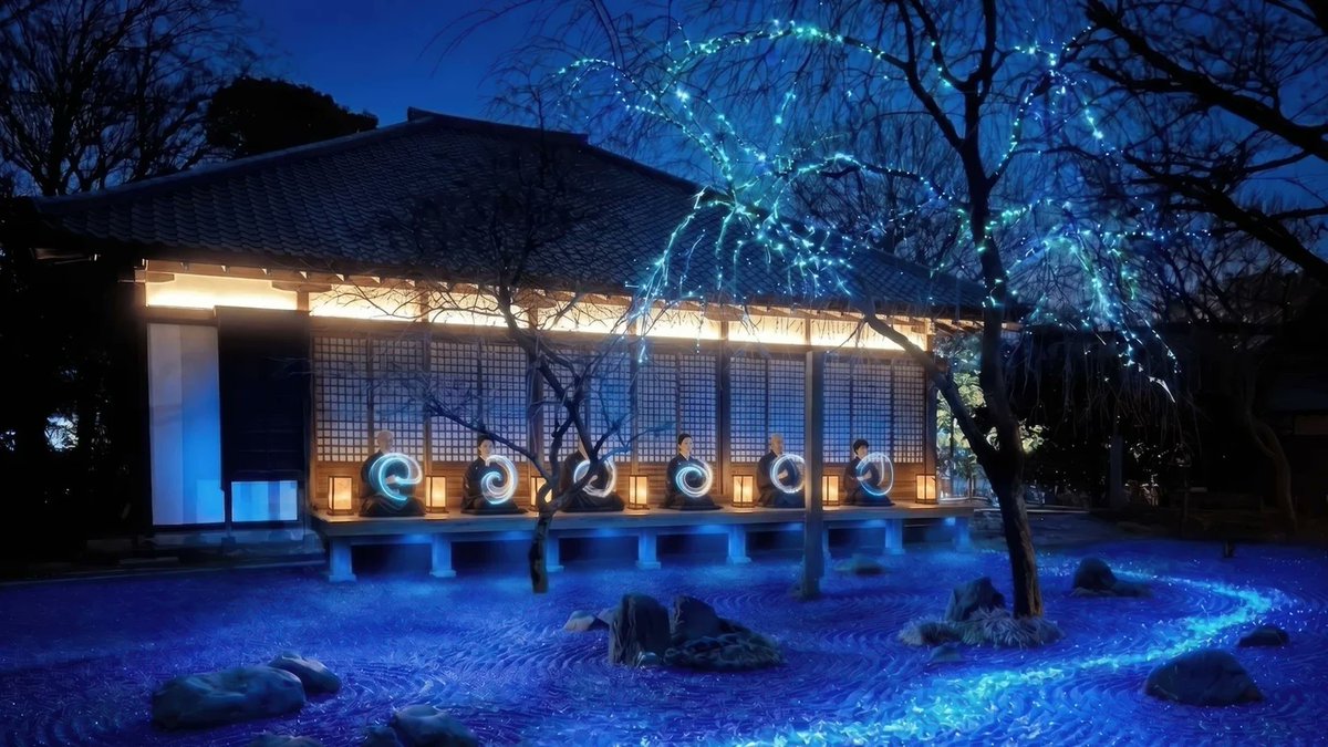 TimeOutTokyoJP's tweet photo. 夜の庭園で禅を体験、東京国立博物館で「ZEN NIGHT TOKYO」が開催

https://t.co/P0GgHfw6gZ

10月14日から、紅葉や音と光の演出、脳波坐禅などを展開 https://t.co/lVEoryBprL