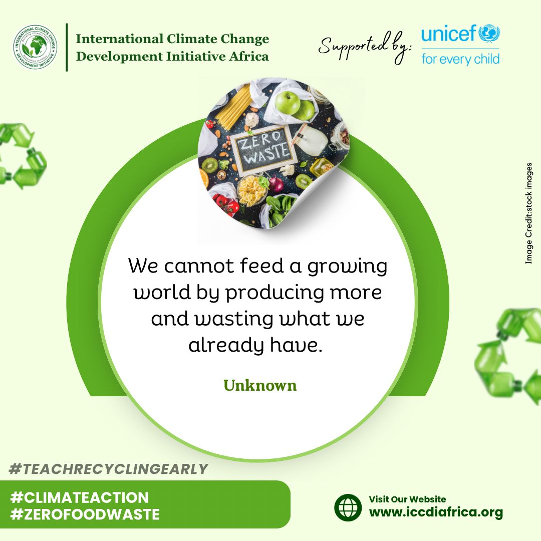 ClimateWed's tweet photo. We cannot feed a growing world by producing more and wasting what we already have. — Unknown #ClimateAction #ZeroFoodWaste https://t.co/qtmhRvNHjV