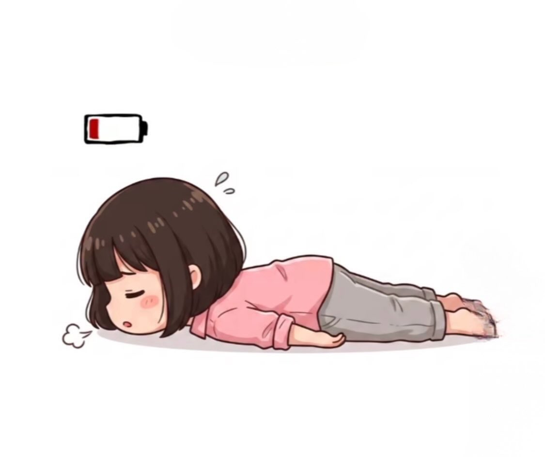 Mynro5's tweet photo. It’s been such a long week... 
My current lifestyle : 
- Wake up tired.
- Go to work &amp; come home tired.
- Sleep tired.
- Wake up even more tired.
At this point, being tired is my personality now…🥴 https://t.co/FwHLlIn4Fp