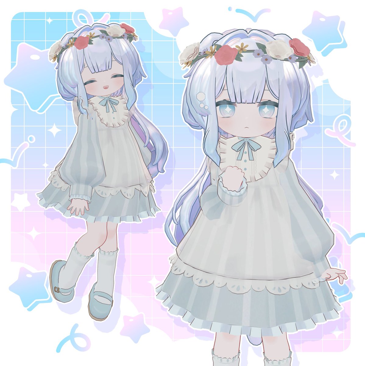 ekimaeto's tweet photo. 新作ワンピはリニューアルしたばかりのゆめみるにも対応しています🌟
#ゆめみる3D https://t.co/dwbkJdrGkd