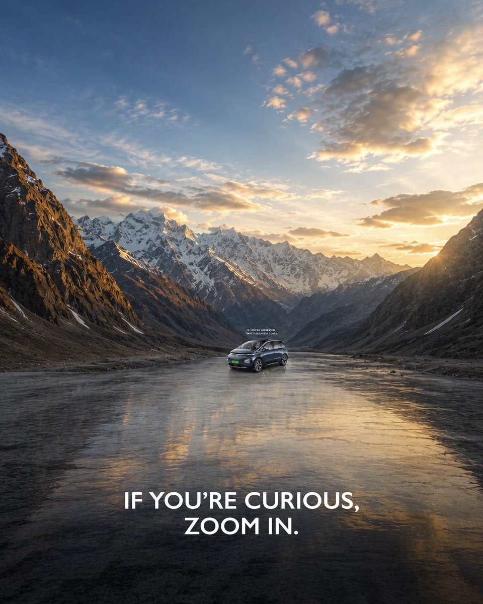 MGMotorIn's tweet photo. When the journey is Business Class, every detail deserves a closer look.

#MGWindsorEV #LiveBusinessClass #MorrisGaragesIndia #MGMotorIndia https://t.co/HGwkNbFpCY