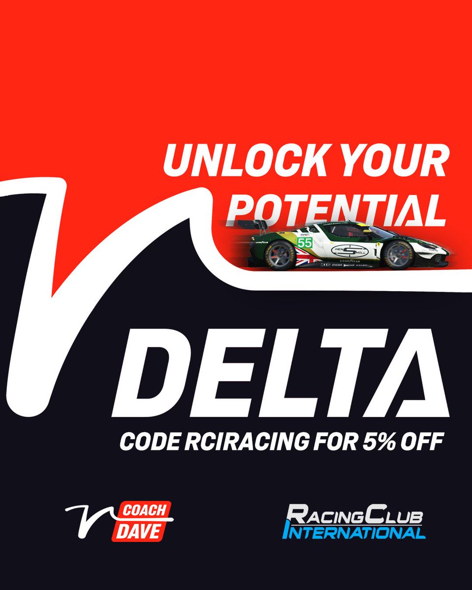 RCI_Racing's tweet photo. Ready to climb the grid in our Championships?

Step up your game with @coachdavesetups. Save 5% using code RCIRACING at checkout. 🏁 

------------------------------------------------------------------------------------------------

https://t.co/vPAy64wxJg https://t.co/SuOg4gvt9K