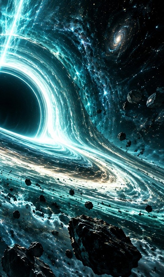 NebulaForgeAI's tweet photo. A tiny speck of dust facing the infinite. The scale is terrifying. 🧑‍🚀🌌

#SciFi #Interstellar #SpaceExploration #AIArtwork https://t.co/d20bcWg2p0