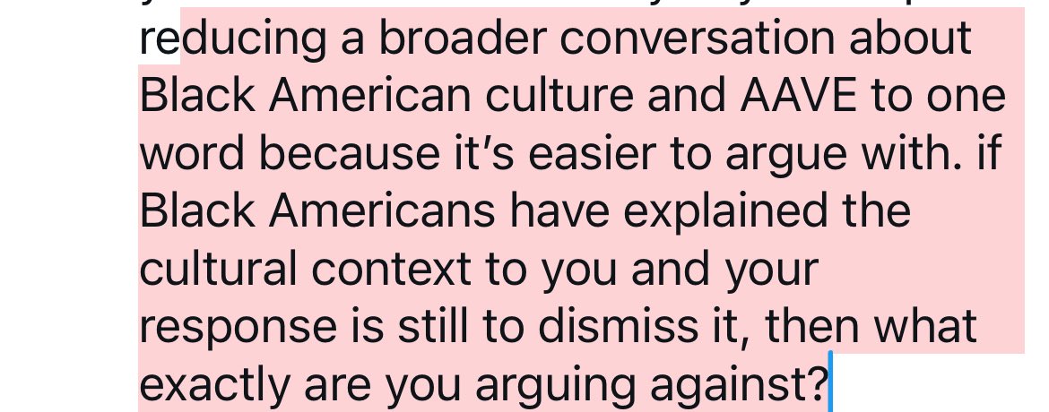 blackstarrr14's tweet photo. @jltamair @m_stormwitch what i genuinely don’t understand is why, even after being educated about someone else’s culture, you still choose to be ignorant about it. and again, this is not about the word “y’all.” nobody is saying you’re racist for using it or that you’re not allowed to say it. you keep+ https://t.co/ezthEBzTiL