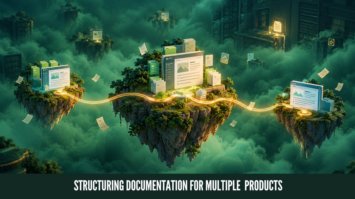 ClickHelpNews's tweet photo. Second product, same argument: one docs site or separate ones? Both setups fail the same way. The real question is what must stay separate for readers and what must stay shared for the team.
Read the article → https://t.co/ZD5KnFP9Wo
#TechComm #Documentation https://t.co/tEa1O8FhwH