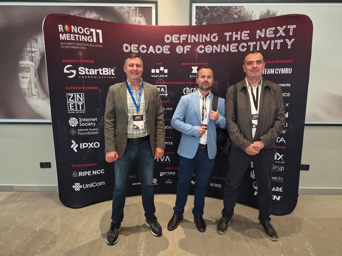 PrimeTelecomRo's tweet photo. Yesterday, we had the pleasure of joining #RONOG11

The event brought together leading voices from Romania's internet and #telecom industry, and we were proud to be part of the conversation.

Thank you to the organizers and everyone who made it such a great edition. 🙌

#RONOG11 https://t.co/l9bs1Skoc0