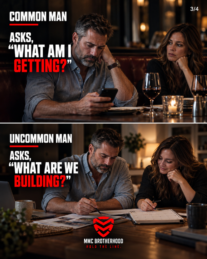 MMC_Brotherhood's tweet photo. Marriage gets smaller when everything becomes a scorecard.

Who apologized last. Who did more. Who changed first.

A stronger question is, “What are we building, and what can I do on my side today?”

Choosing “us” is rarely one grand gesture. It is a thousand ordinary ones.

#UncommonMan #MMCBrotherhood #HoldTheLine #Marriage #ChooseUs #MensLeadership #Relationships