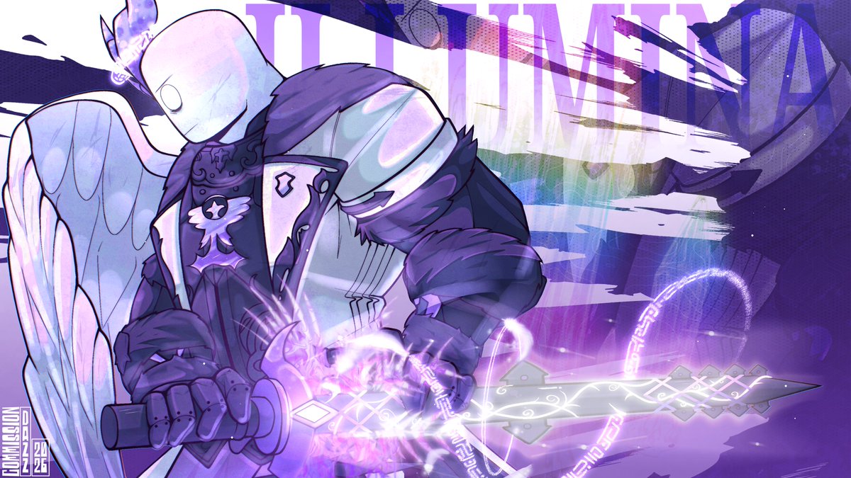 DaLazyDazz's tweet photo. ILLUMINA
Commission for @Akh_Morning !! https://t.co/XsqZDEDMRS