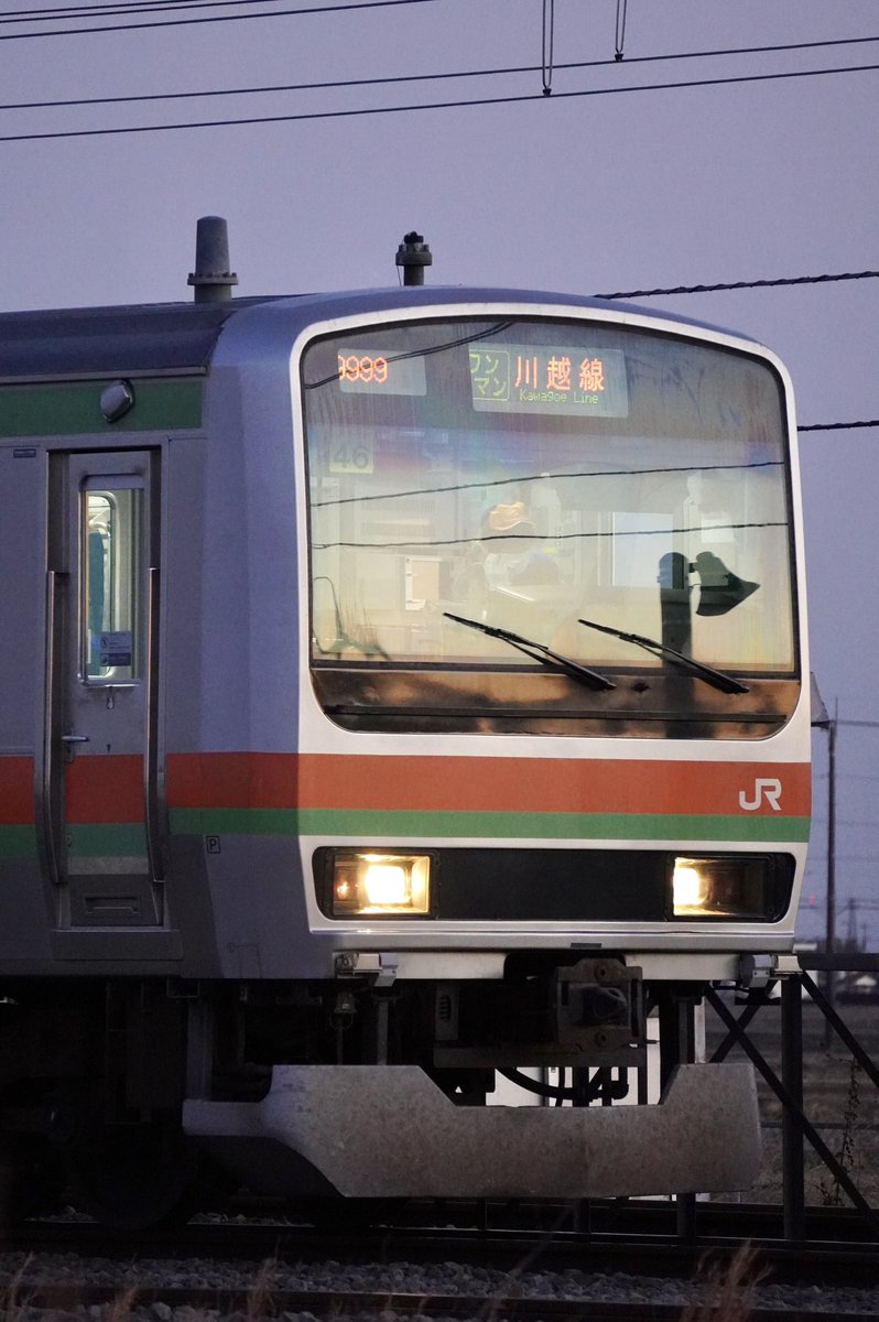 ma_ru_go's tweet photo. ㊗️川越線電化開業41周年

最近、沿線の草が伸びすぎていること以外は変わらず平和な川越線です
新しい🐬と共にこれからもよろしくね https://t.co/2OOg0m8ZbN