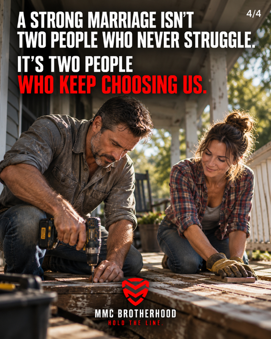 MMC_Brotherhood's tweet photo. Marriage gets smaller when everything becomes a scorecard.

Who apologized last. Who did more. Who changed first.

A stronger question is, “What are we building, and what can I do on my side today?”

Choosing “us” is rarely one grand gesture. It is a thousand ordinary ones.

#UncommonMan #MMCBrotherhood #HoldTheLine #Marriage #ChooseUs #MensLeadership #Relationships