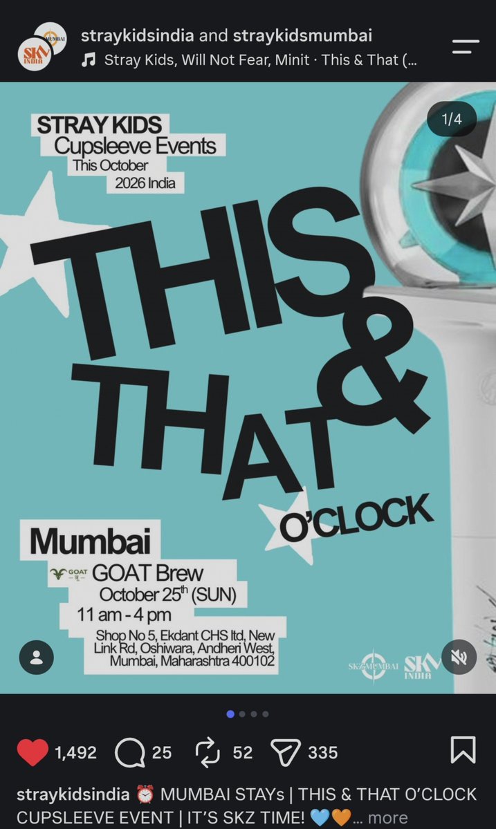 oftenaroundcats's tweet photo. Another mumbai straykids event lesgooo can't wait fr!!!! Although I need to make sure my gajni ahh mind dosent forget about this 😭😭😭 also need to brush up a bit on songs and all as I'm still a babystay after months🥀 https://t.co/zPqgMcu62C