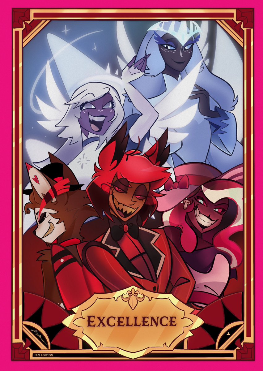 oncorcaprinae's tweet photo. 🖤⚜️
#hazbinhotel https://t.co/y2r7VSLrmM