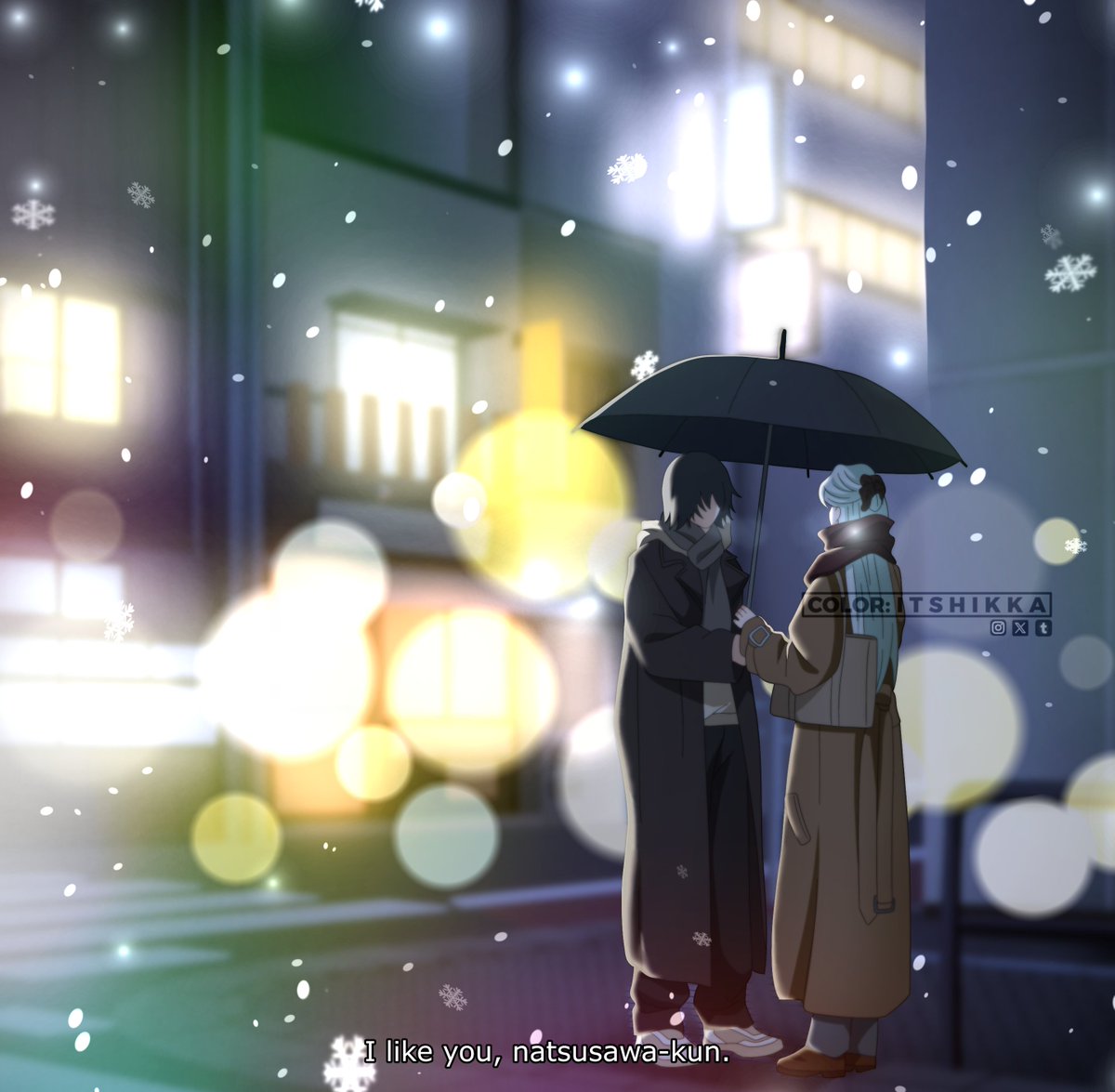 itshikka's tweet photo. "I like you, natsusawa-kun." | The Fragrant Flower Blooms with Dignity #mangaspoilers https://t.co/dnbHF1QTnD