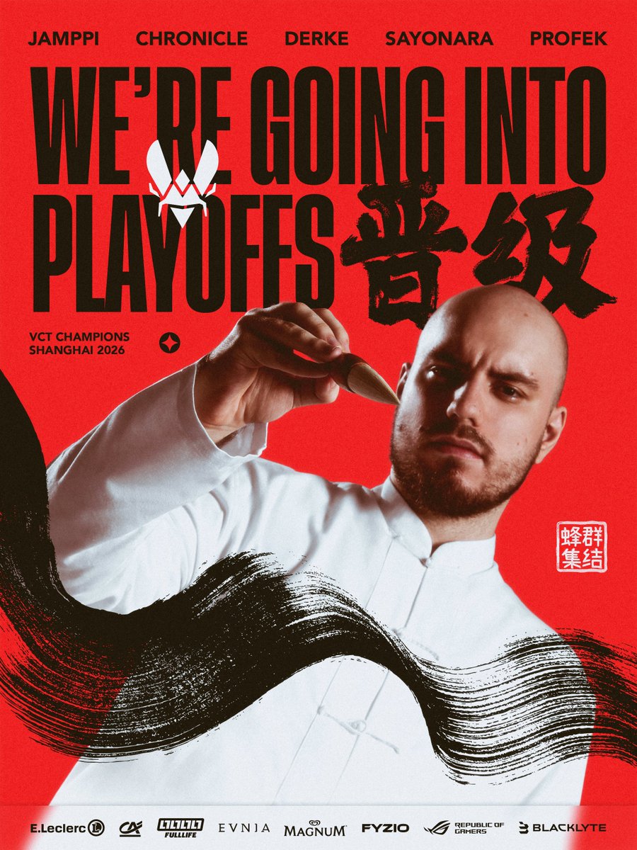 TeamVitalityVAL's tweet photo. FIRST CHAMPIONS PLAYOFFS IN VITALITY HISTORY 🥹 https://t.co/3j7kb3Hdd3