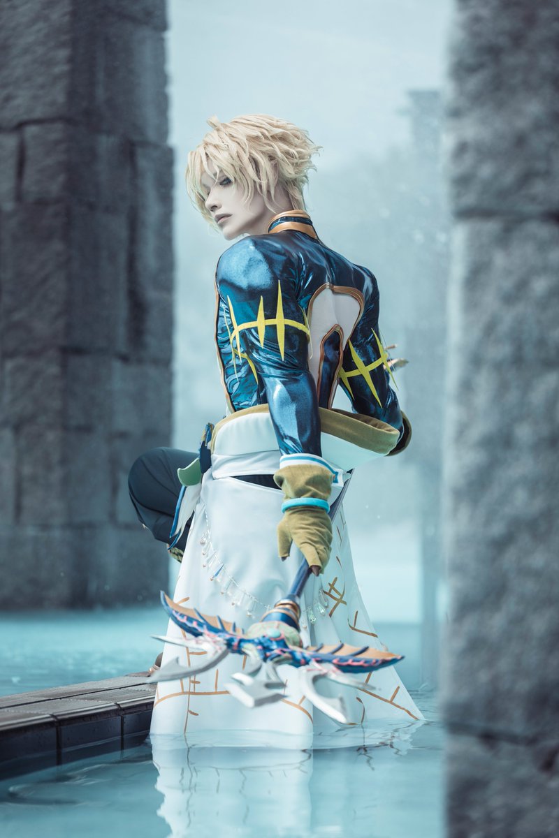 _tsumi_ki's tweet photo. 【Cosplay】終末のワルキューレ
 
大海の暴君  “Tyrant of Ocean”
  
Poseidon : 良介(@ryomikk_a )
Photo : TAPi
#鴨コス
#太陽が丘ファミリープールコスプレ https://t.co/Qii59pZ2vz