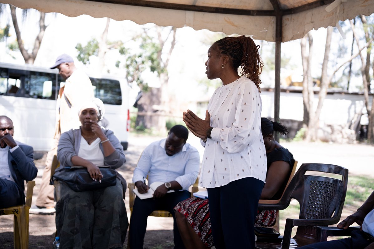 UNHabitatKenya's tweet photo. The UN-Habitat PINUA Project Team met with community stakeholders in Muhoroni to prepare for the groundbreaking of key social amenities, including an ECDE Centre, Multipurpose Hall and Community Green Park. #SocialHousing #NUA #PINUA https://t.co/ccewFICJZG