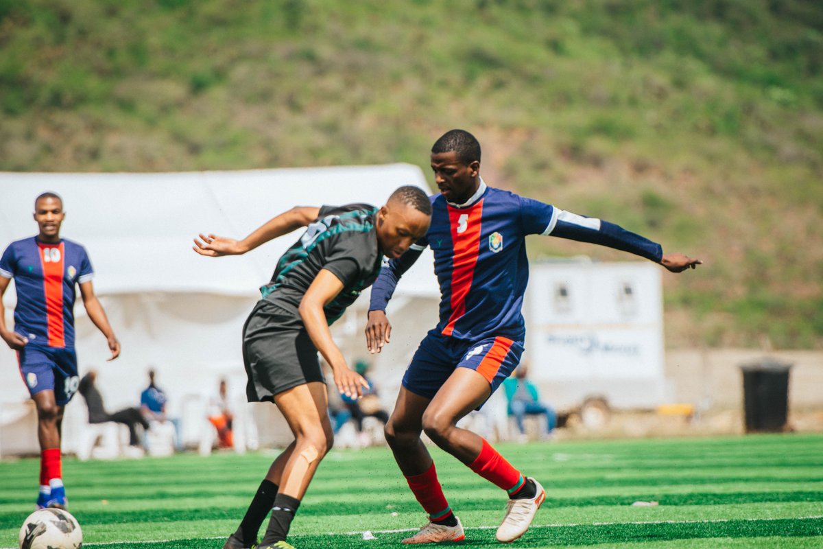 TARDI540202's tweet photo. MATCH 3 UNDERWAY! β½π₯
Grootfontein facing off against Elsenburg in match three of the day! Two heavyweight contenders battling it out in a high-stakes, fast-paced encounter! πβ‘
Who claims victory in this huge fixture?
#NACSANO2026 #SoccerWeek #LiveAction #TARDI #Day5 https://t.co/nvohwd13Df
