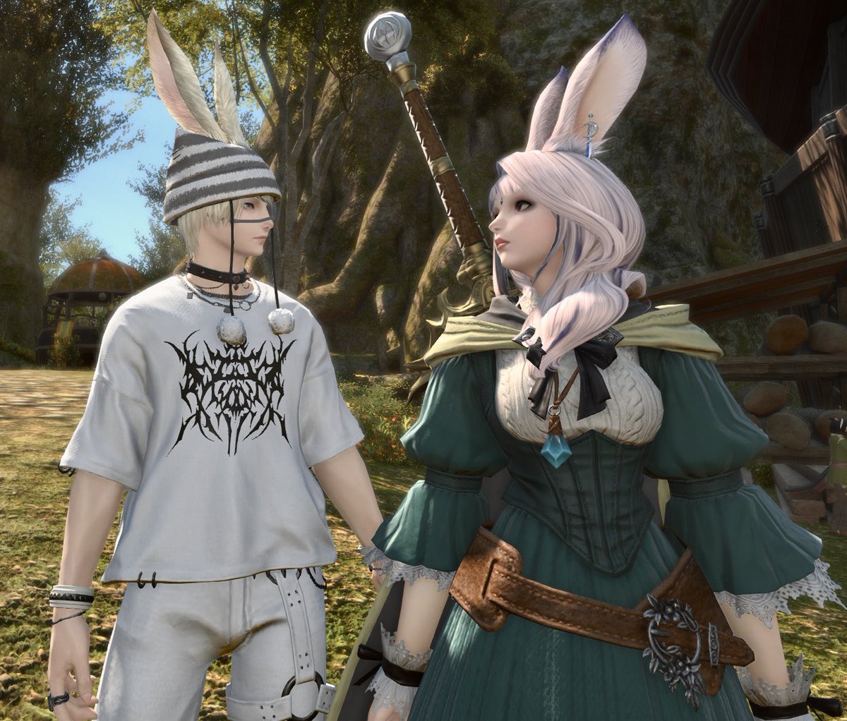 Lyuca_ff14's tweet photo. SS上手く撮れませんでした（ ;  ; ）ごめんなさい

DCもワールドも一緒で、フレンドになれてとっても嬉しかったです！クリタワにも付き合って下さってありがとうございます🥹

また一緒に遊びましょう〜！ https://t.co/KPcfwl4UbD