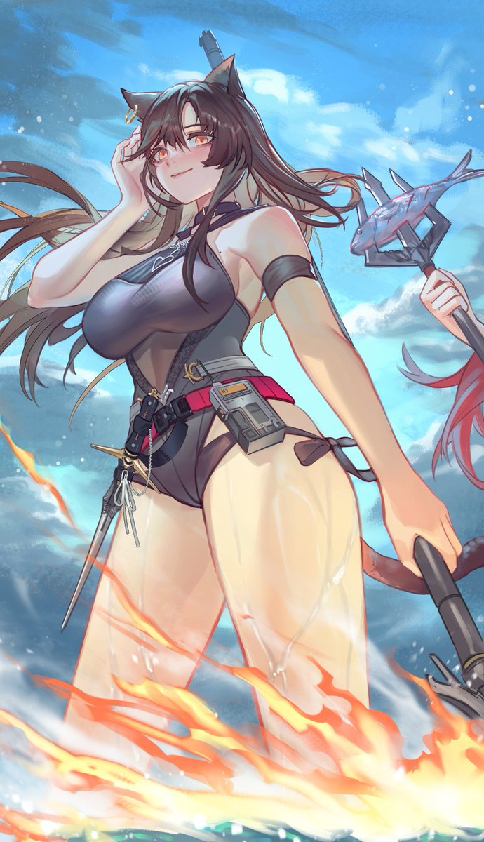 Ffly19019727's tweet photo. #Arknights #明日方舟 #天火 #skyfire 
上一张居然过百赞了，继续搬搬，求个点赞 https://t.co/jOHrspfZtO