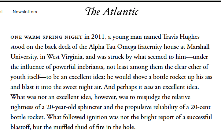 j_g_allen's tweet photo. AI can't write like this. Perfect lede. https://t.co/LiolZeQyEB