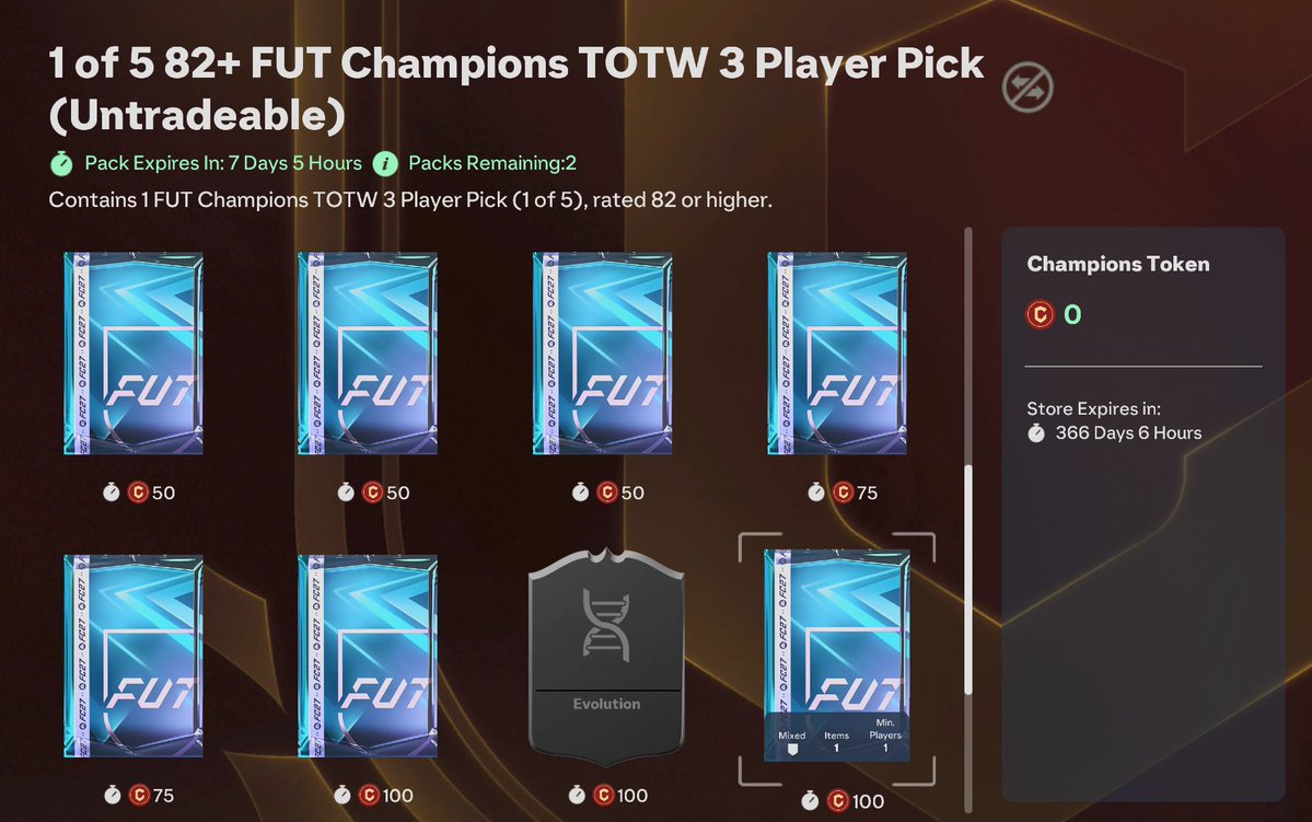 FUTWIZ's tweet photo. With Champs back this Friday...

What rewards are you looking to take?

1 of 5 82+ TOTW Player Pick = 9 Wins https://t.co/TEkEtt0Ac0