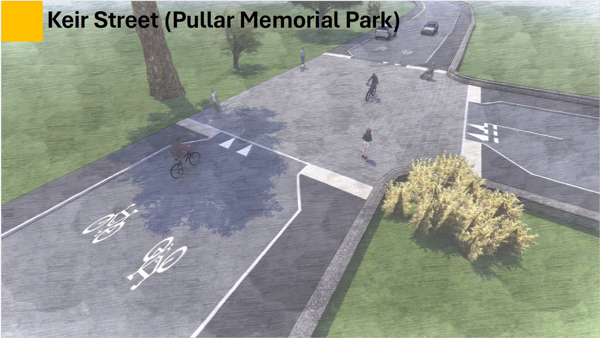 StirlingCouncil's tweet photo. ✅ Works to deliver a new walking, cycling and wheeling route that will link Bridge of Allan to Stirling will get underway on Monday 5 October.

The project will connect Bridge of Allan (at the junction of Keir Street and Fountain Road) with the Walk, Cycle, Live Stirling infrastructure on Airthrey Road (at the Hillfoots Road junction) near the University of Stirling.

Funded by Transport Scotland’s Active Travel Infrastructure Fund, the works will begin on Keir Street and with this phase lasting for 12 weeks. 

The designs for the project, which is due to be competed in late autumn 2027, have been informed by a public consultation that took place in 2025. 

For Keir Street, this will see the addition of traffic calming measures as well as surface alterations to discourage speeding and reinforce the Highway Code at junctions. There will be no cycle lanes or narrowing of the road on Keir Street and on-street parking will be maintained. 

Temporary signs have been installed to advise people of the works, while letters have been sent to residents and businesses in the vicinity of Kier Street with more information. This includes details on temporary local road closures and traffic management measures to ensure the safety of road users, pedestrians and workers.

With Cornton Road subject to temporary traffic lights during the phased construction of the Bridge of Allan Flood Protection Scheme, work on Keir Street will be carefully coordinated to minimise impacts to residents and road users.

Environment, Transport and Net Zero Convener Cllr Alasdair Tollemache said: “We were delighted to secure funding from Transport Scotland for this important project which will connect Bridge of Allan to Stirling along safe and accessible active travel routes. 

“It will give residents and visitors the option to walk or cycle to reach work, schools, parks, shops, university or college, public transport hubs, attractions and other destinations. 

“The new infrastructure will deliver a wide range of environmental, social and economic benefits and it will link to other current and planned active routes, supporting our wider efforts to create an integrated public transport and active travel network.

“The design of the route including on Keir Street has been informed by feedback we received in surveys to help it meet the needs of local communities. Residents have also shared concerns for some time about excess speeding on Keir Street.

“We will continue to engage with residents and business throughout the works and aim to minimise disruption as much as possible.”

Read more: https://t.co/M0XhO4Q1lh