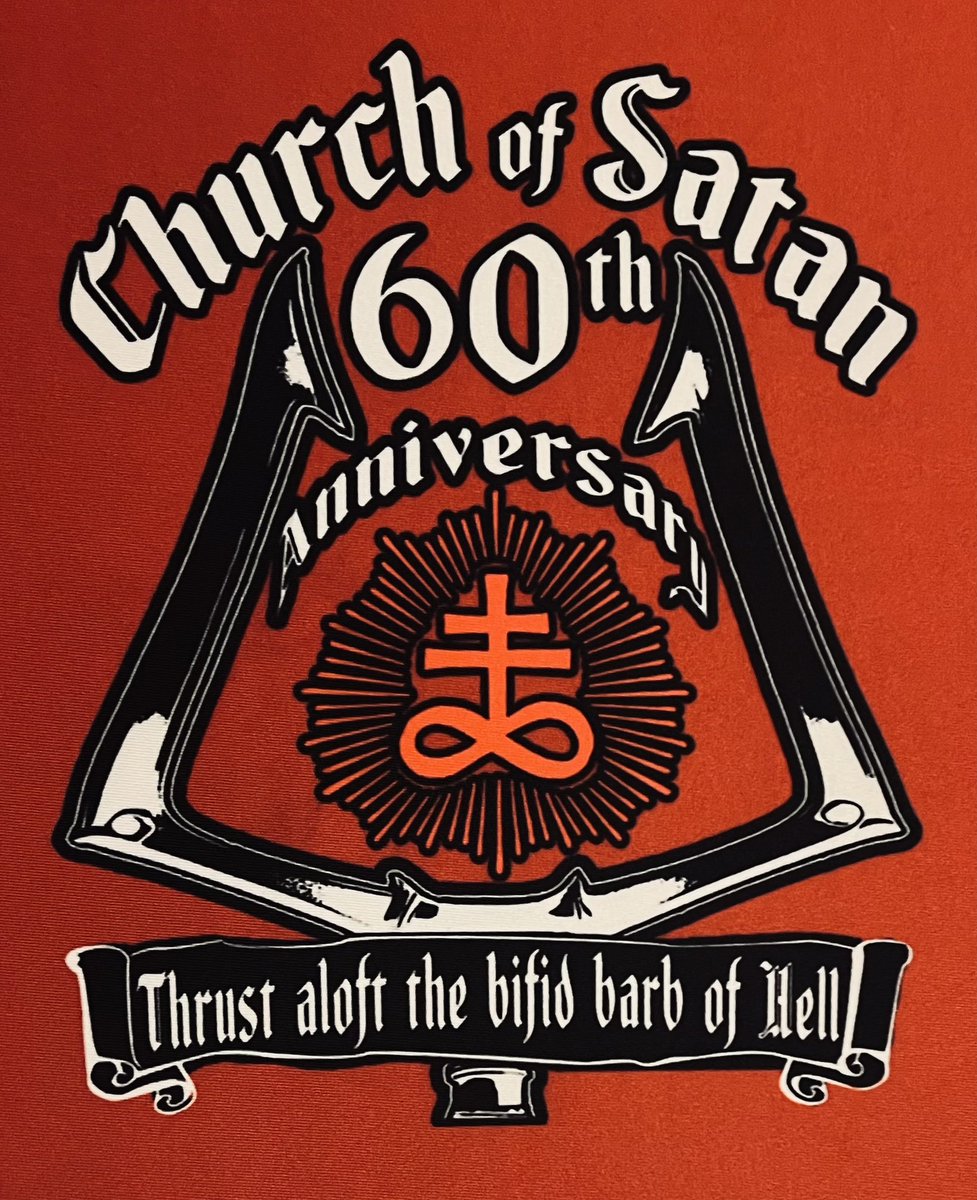 WisdomSatanic's tweet photo. Satanism does not ask you to surrender individuality to the religion. On the contrary. Individuality is one of the reasons the religion exists AND thrives.  

The @ChurchofSatan preserves the philosophy. 

The individual Satanist determines what to do with it.

Hail Satan. https://t.co/3aLSdt0bY7