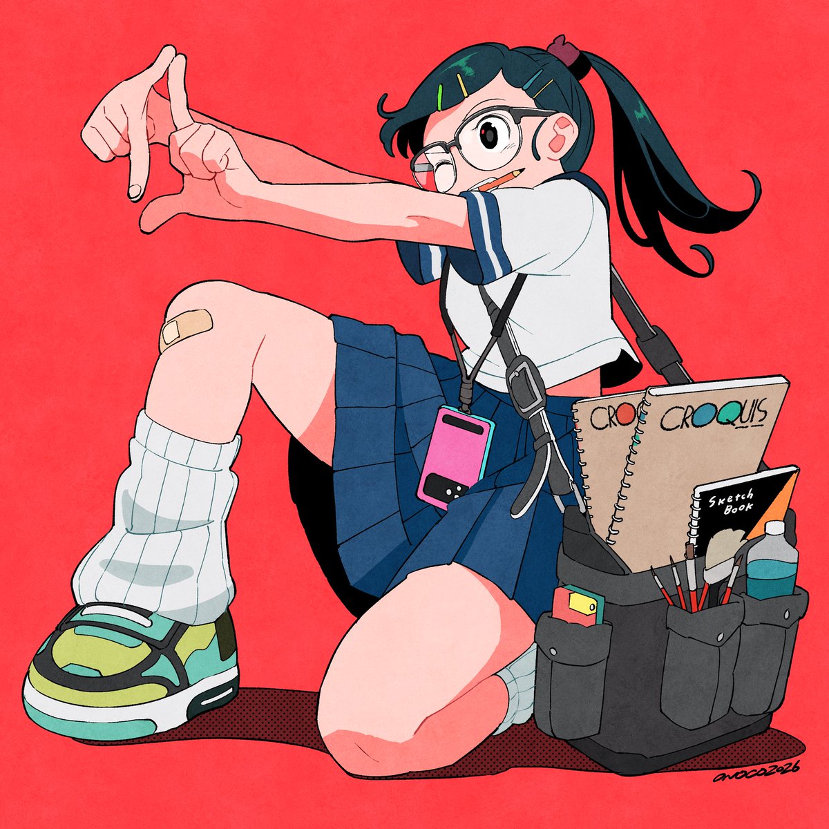 onoconokoko0625's tweet photo. 絵を描く人 https://t.co/K9ubfVxILE