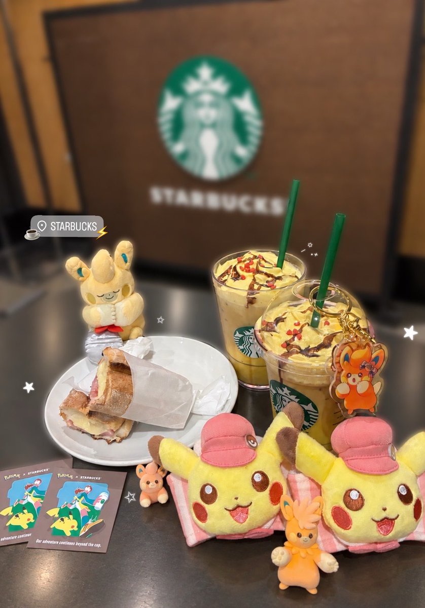 Mll7i0's tweet photo. ポケモン×スタバコラボ♩
ピカチュウハニークリームラテ、激ゥマでホマに最高(;_;)💖 https://t.co/zyQvIDGMZT