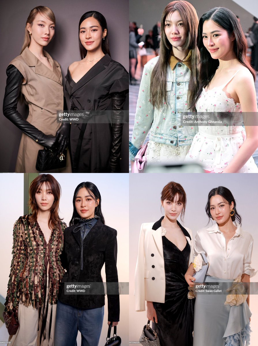 NongToFu's tweet photo. Dior brings out the charm of LingLing Kwong and Orm Kornnaphat completely. ✨️💫

LINGORM BA DIOR AT PFW
#DiorSummer27xLingOrm
#LingOrm  #หลิงออม https://t.co/EFCWfv3QEh