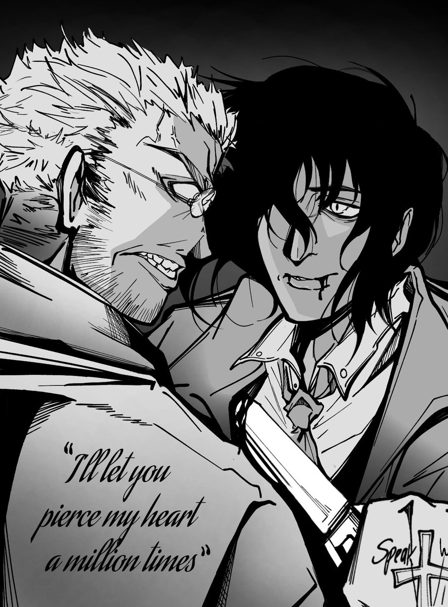 Redbeardissues's tweet photo. #Hellsing #andercard https://t.co/LkavumiqGj