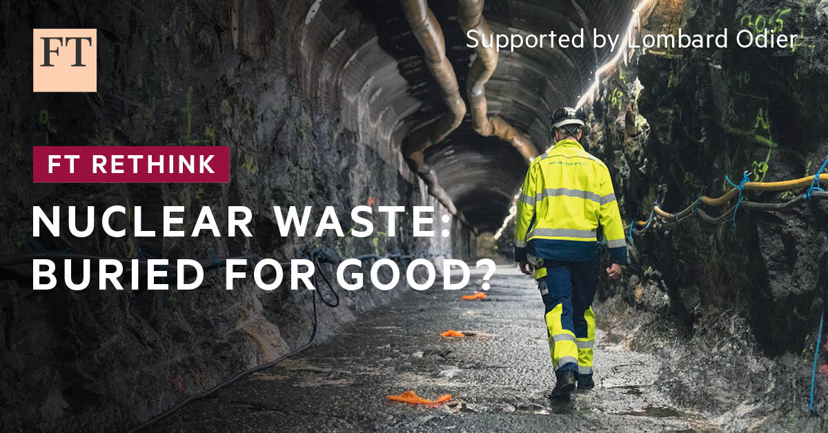 ft_content's tweet photo. Watch now: Reactors produce thousands of tonnes of radioactive waste every year

Part of our Rethink Series
