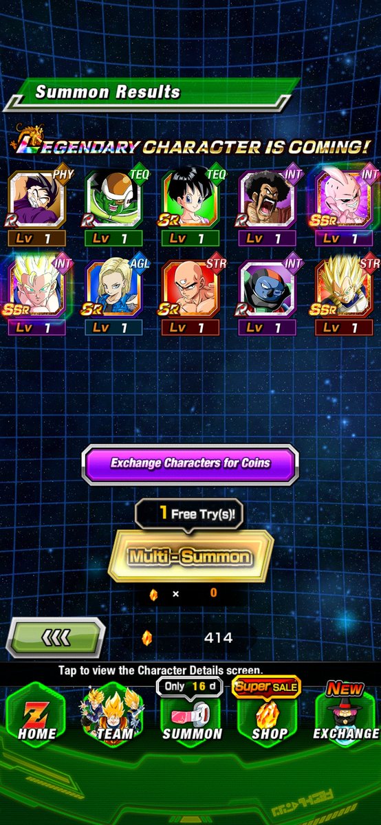 JosAmaral9's tweet photo. @ToonRami I got buu on the first rotation with the king kai animation, and on my 2nd rotation on the goku banner the bluezone came and i got him. All of this with less than 600 ds. Best part for me because i end this celebration with 3/6 new units https://t.co/Hucx4HLq2c