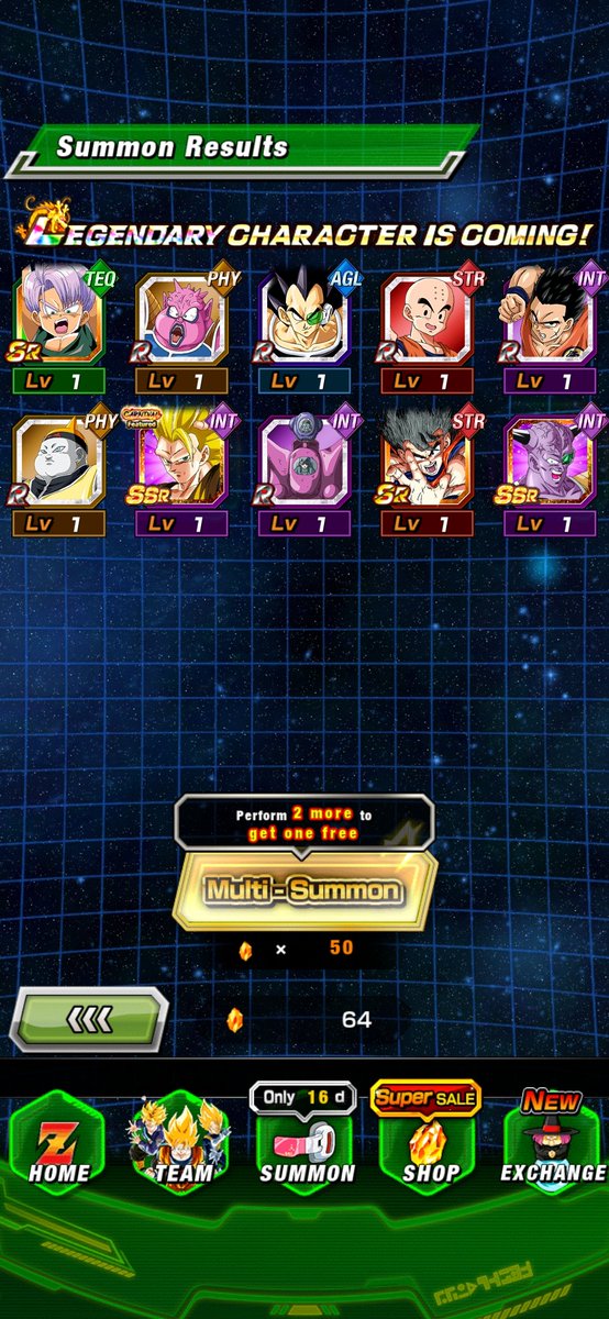 JosAmaral9's tweet photo. @ToonRami I got buu on the first rotation with the king kai animation, and on my 2nd rotation on the goku banner the bluezone came and i got him. All of this with less than 600 ds. Best part for me because i end this celebration with 3/6 new units https://t.co/Hucx4HLq2c