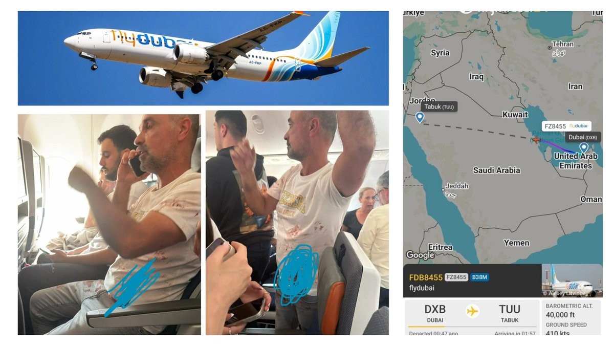 AliCevahir313's tweet photo. Olası 9/11 Tarzı KAÇIRMA: Jetin 17.000 Fitlik DÜŞÜŞÜNÜN ARKASINDAKİ TAM HİKAYE

Flydubai FZ1073, 27 çocuk dahil yaklaşık 174 kişiyi Dubai'den Tel Aviv'e taşıyordu.

1) Yaklaşık 34.000 fittayken, yolcular kokpitte ÇIĞLIK sesleri duydu. İsrail medyası, bir pilotun ++ https://t.co/d07trF6qR7