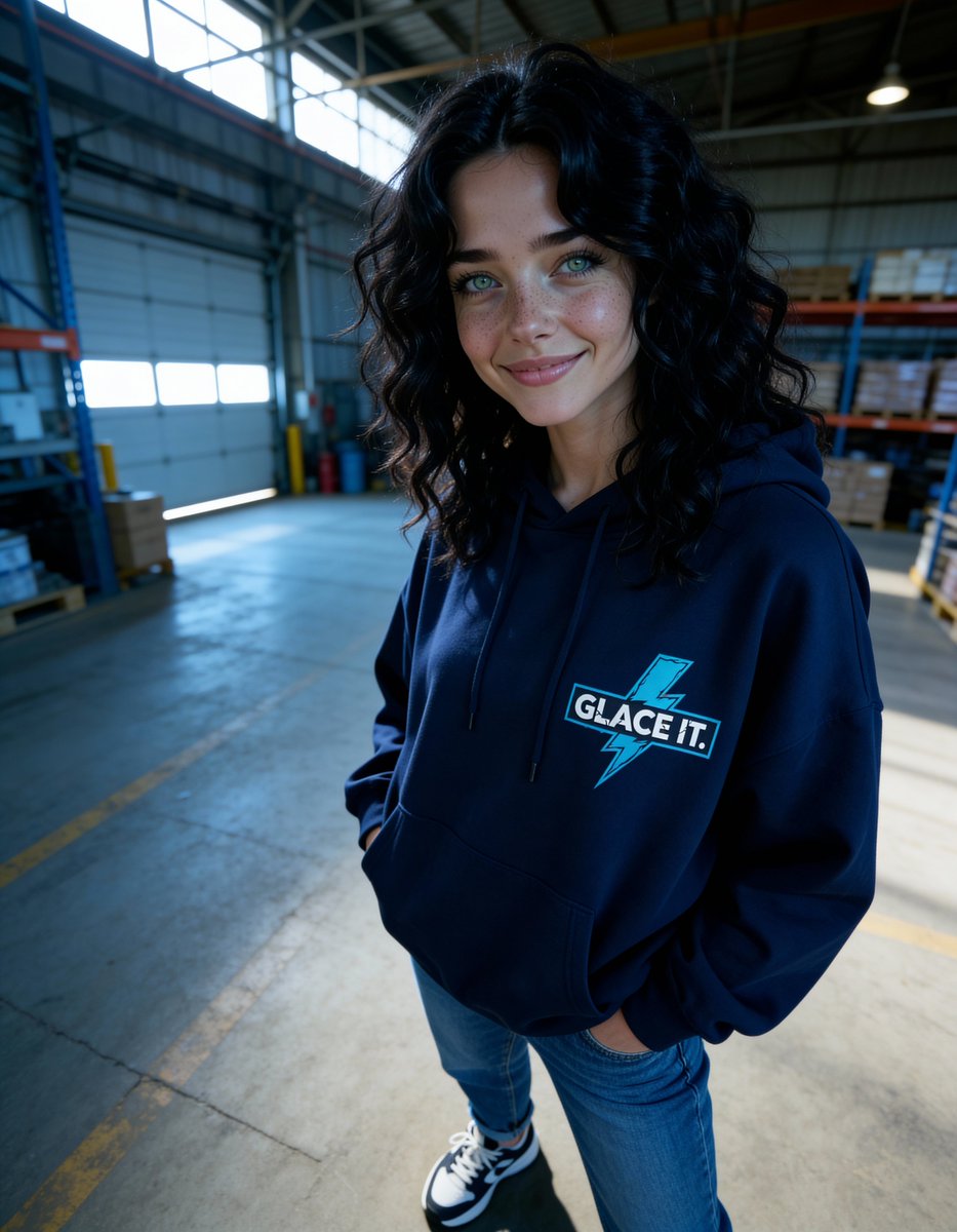 Clementainex's tweet photo. Warehouse vibes and cozy hoodies. Just glace it! ⚡️💙 https://t.co/kmtmDSD5Af