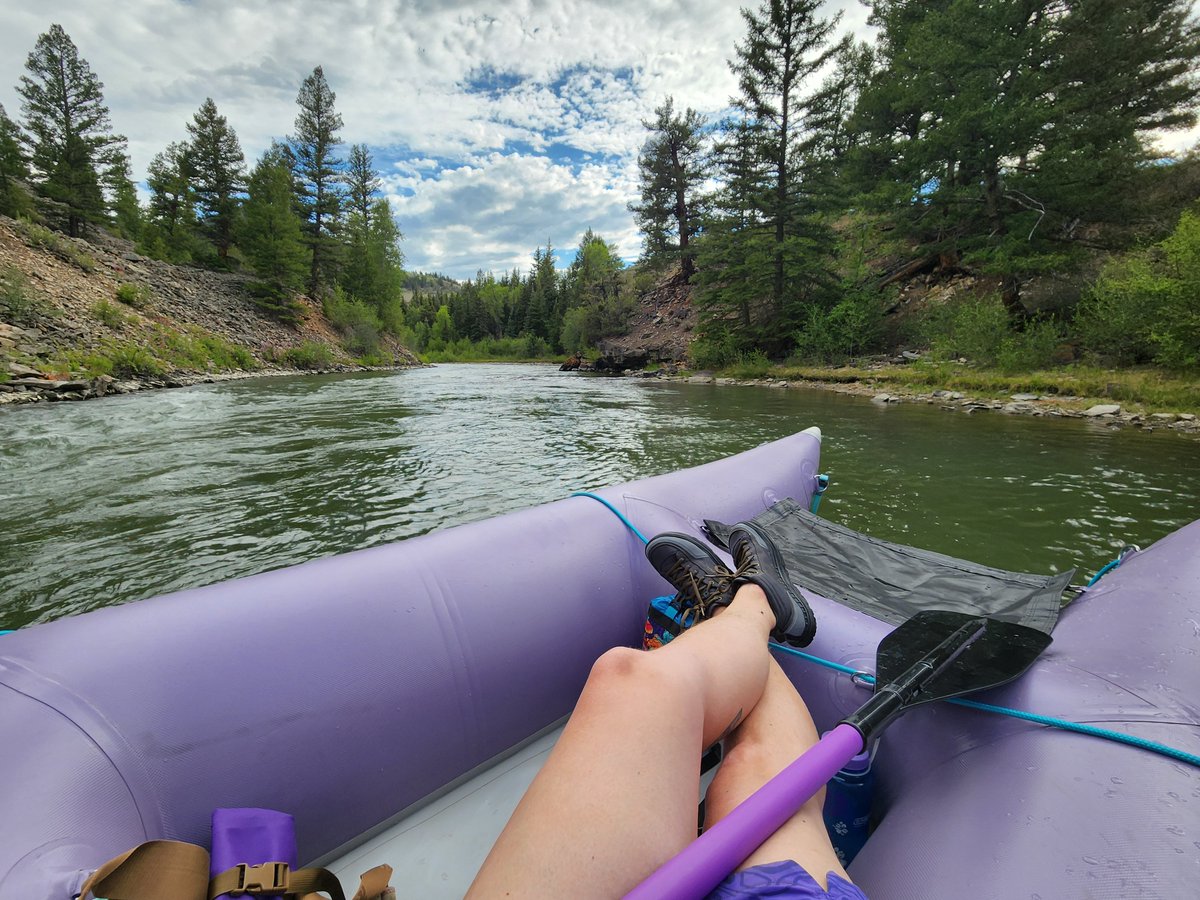 Ashes_Wolf's tweet photo. The start of my summer R1 adventures. Solo in my boat for the first time on a class 3 river, a big step up from moving faltwater! Chill photos because my hands were busy in the more exciting parts. https://t.co/NpMpjxwPok