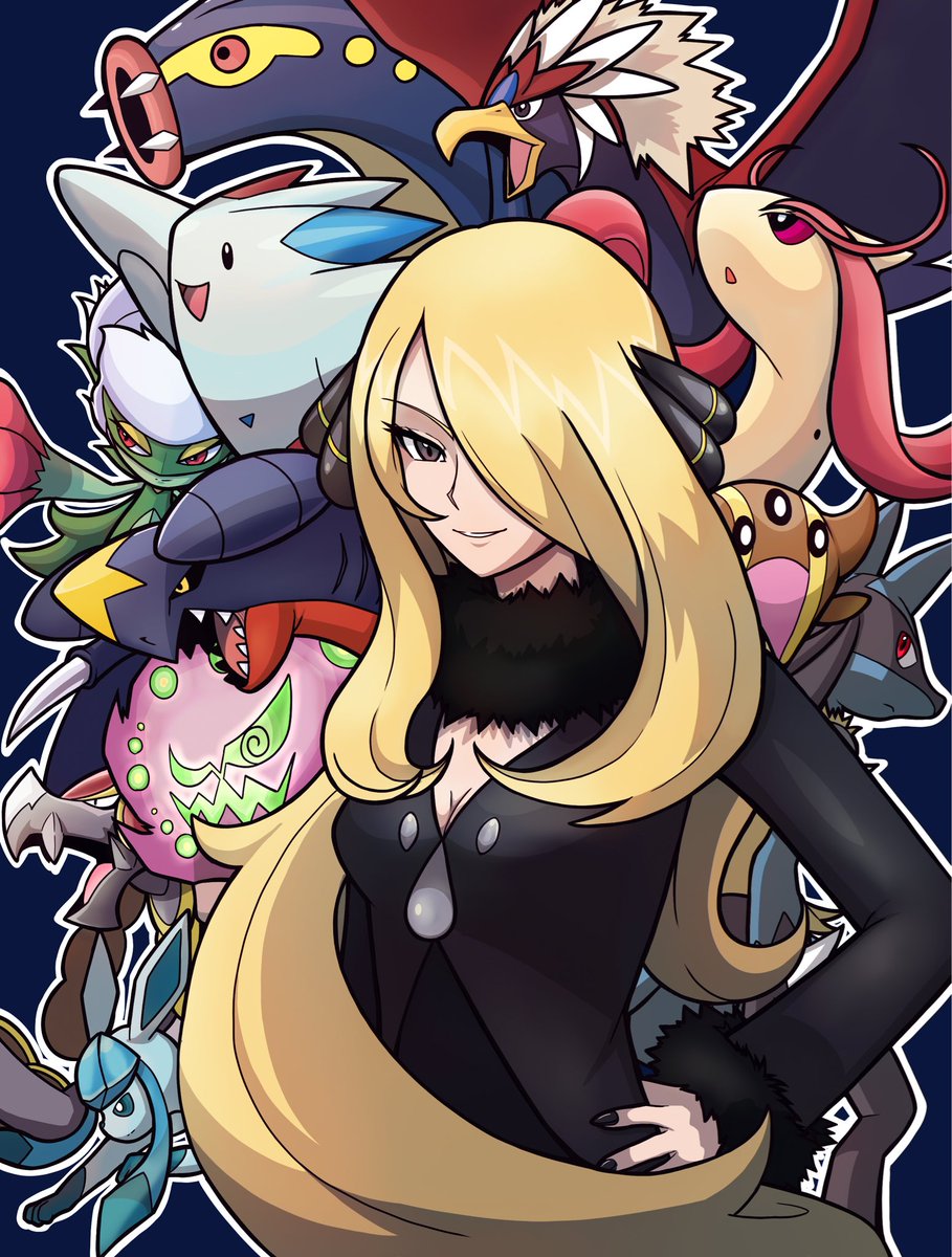 YO3OEKAKI's tweet photo. シロナパーティ
#ポケモンイラスト
#Pokemonartㅤ 
#シロナ
#ポケモンファンアート https://t.co/MKXR6DzfvP