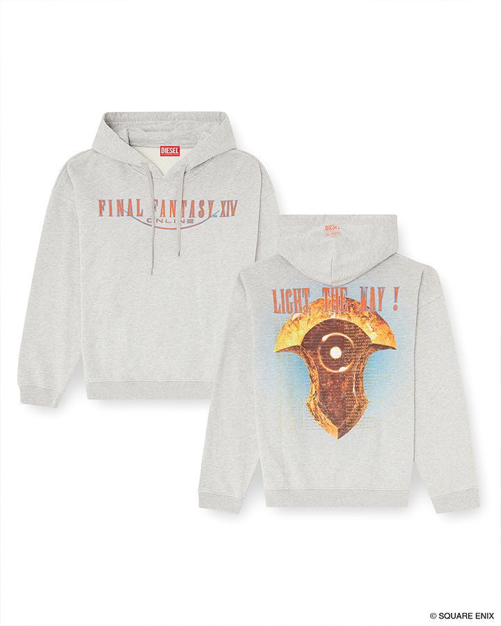 hankyumode's tweet photo. 「 #DIESEL 」×「 #ファイナルファンタジーXIV 」コラボポップアップス���アが10/7(水)～開催 ⚔️✨
両ブランドの世界観が交差し、ファッション、ゲームカルチャー、アート、コミュニティが一体となった多面的な空間に。特別な世界観をぜひこの機会に体感してみてください。

https://t.co/eeOmFx0LBB https://t.co/NiXIc5wyB2