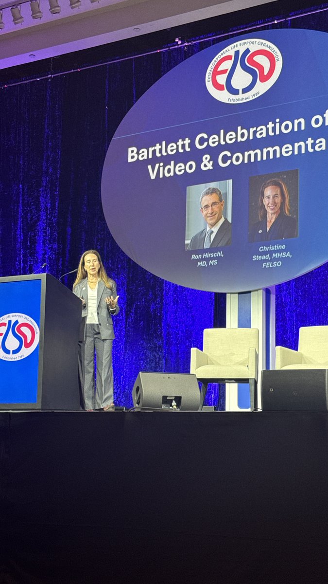 ELSOOrg's tweet photo. Yesterday we celebrated Dr Bartlett in Nashville at #ELSO2026! Medicine is responsibility, Surgery is responsibility, Taking care of patients is responsibility. Medicine has moved from patient centric to provider centric. Todays’ generation need to figure out how to correct this! https://t.co/LRKComtQtZ