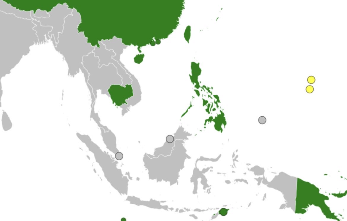 bill_hayton's tweet photo. Interesting to note the countries that have NOT joined the 1951 Refugee Convention - eight are ASEAN members https://t.co/4iXgVctG5n