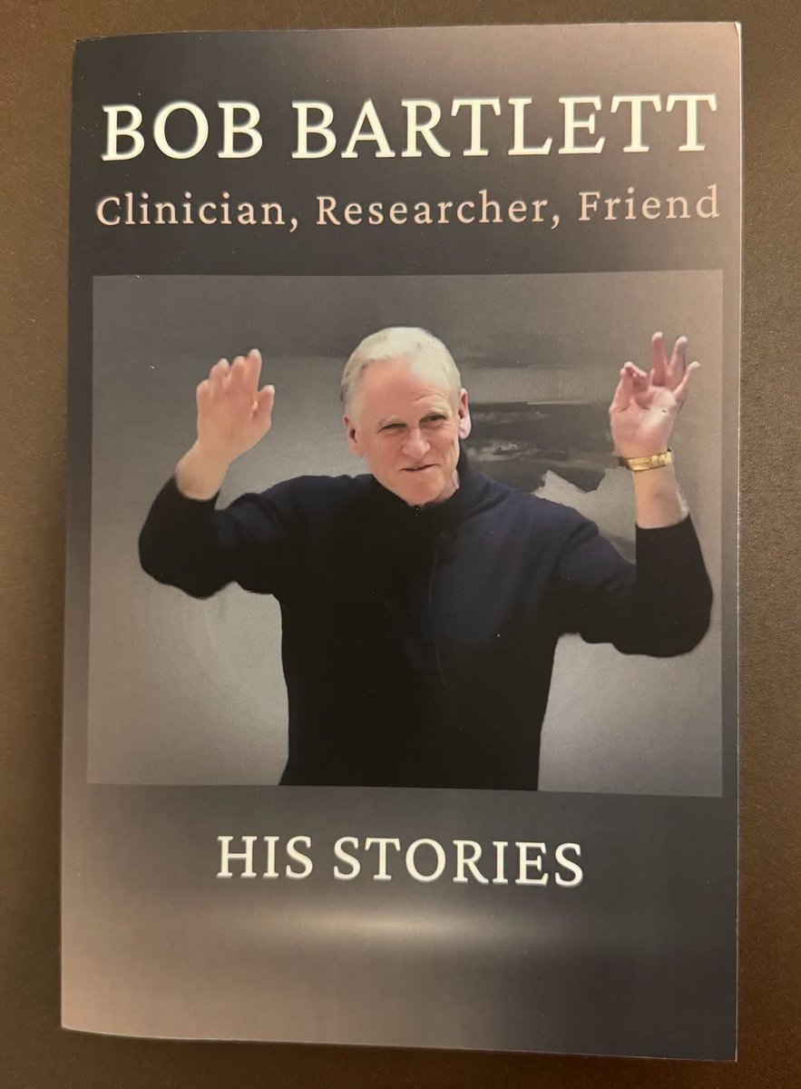 ELSOOrg's tweet photo. PS If you mssed it, the memoir  📖 Bob Bartlett: Clinician, Researcher, Friend, tracing defining moments of a life shaped by curiosity, resilience, and an enduring commitment to learning is available
📓 PDF, open download https://t.co/xiV4GGiALw
�� Printed https://t.co/CAxS7X6dVa https://t.co/8Y5lteUtjE