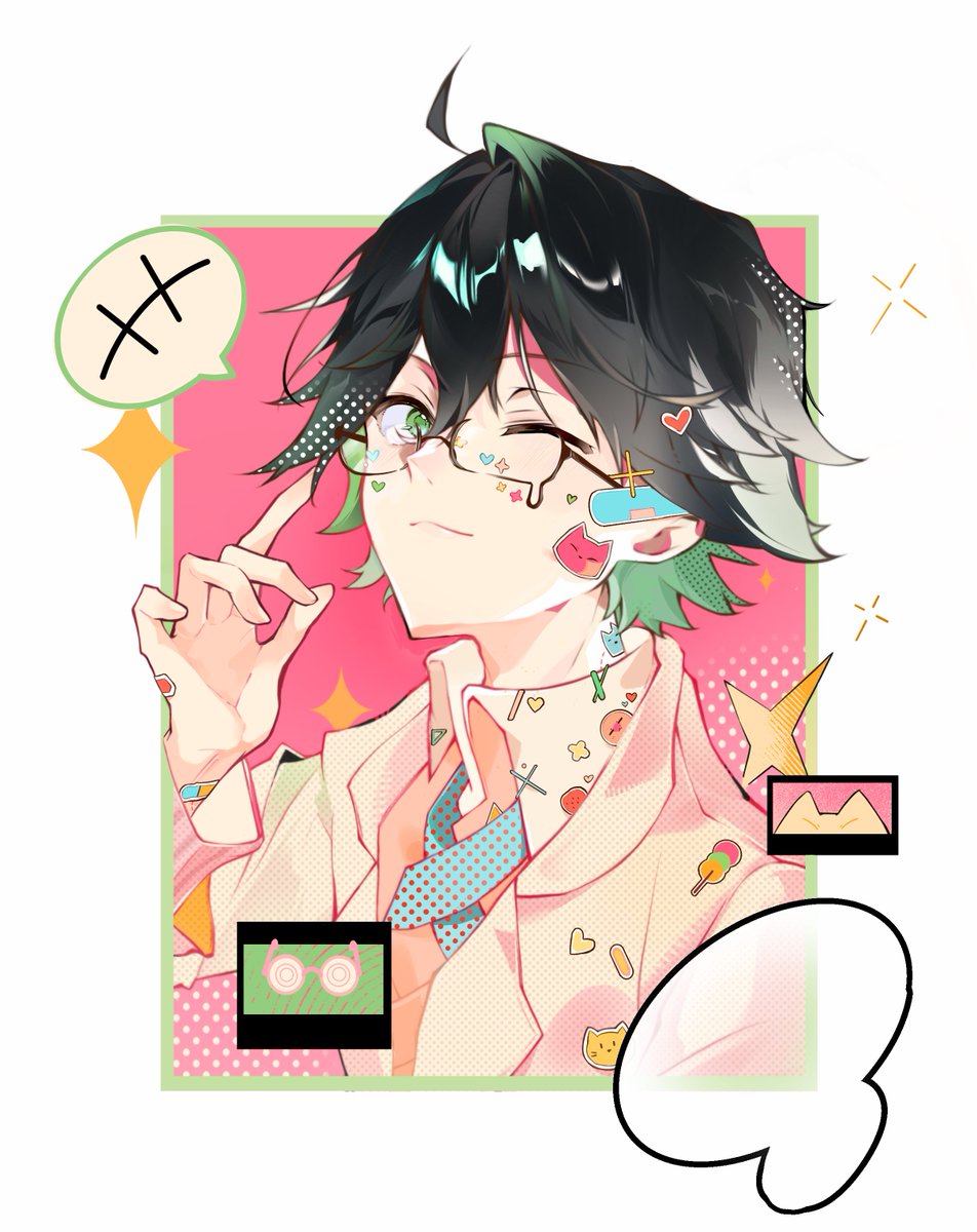 chenyuanCa56952's tweet photo. 👓🍬
贴纸下面是什么呢？
#BSD #bsd #文スト https://t.co/mNA1svBQ60