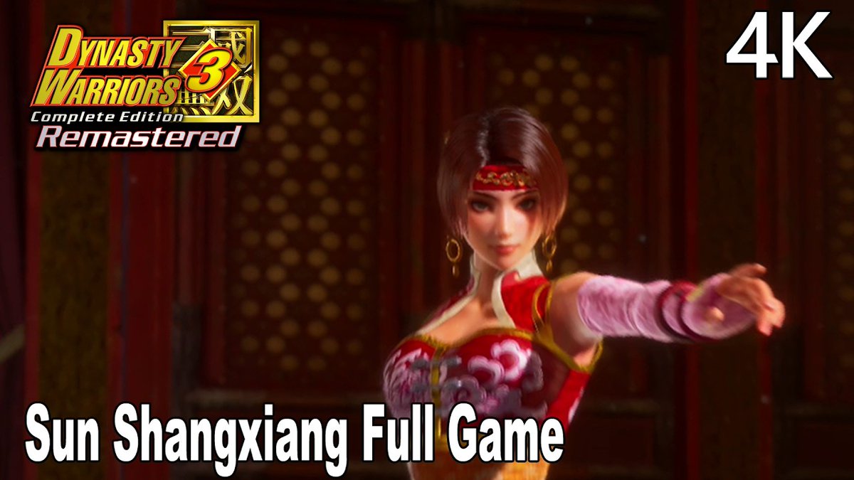 GamersPrey's tweet photo. 🎮 Just Uploaded: DYNASTY WARRIORS 3: Complete Edition Remastered Sun Shangxiang Walkthrough | FULL GAME
Watch here ➜ https://t.co/ga2CM4M4Pp #gaming #Walkthrough #fullgame [05:17] https://t.co/ME8yY42rbM