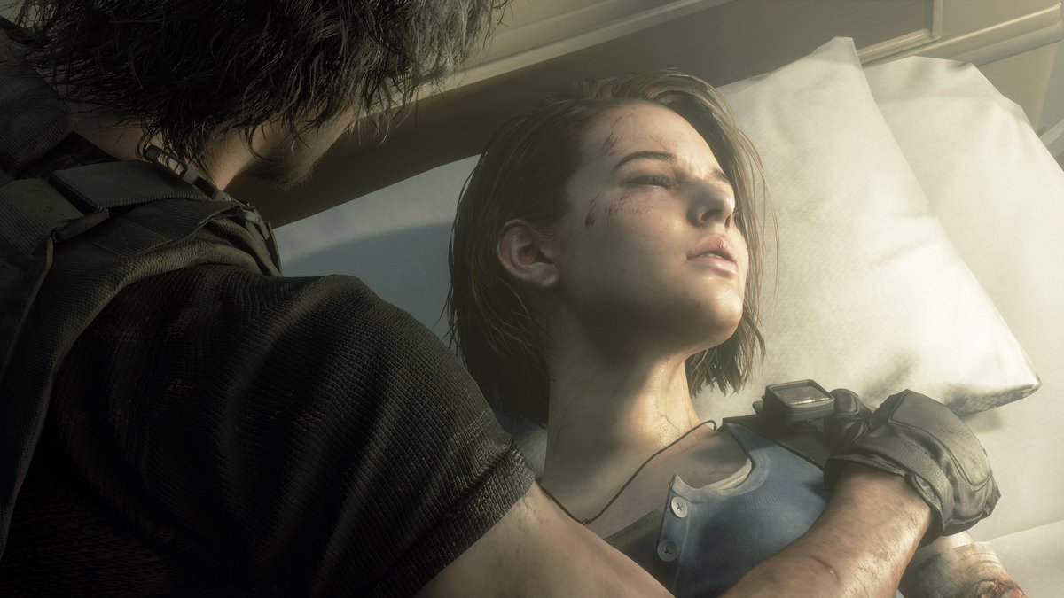 RE_Archives's tweet photo. September 30th, 1998…

Carlos administered the vaccine to Jill, who remained unconscious while recovering from the T-Virus.

She finally woke up on October 1st, after being unconscious for two days. https://t.co/iE2PhIx5Cd