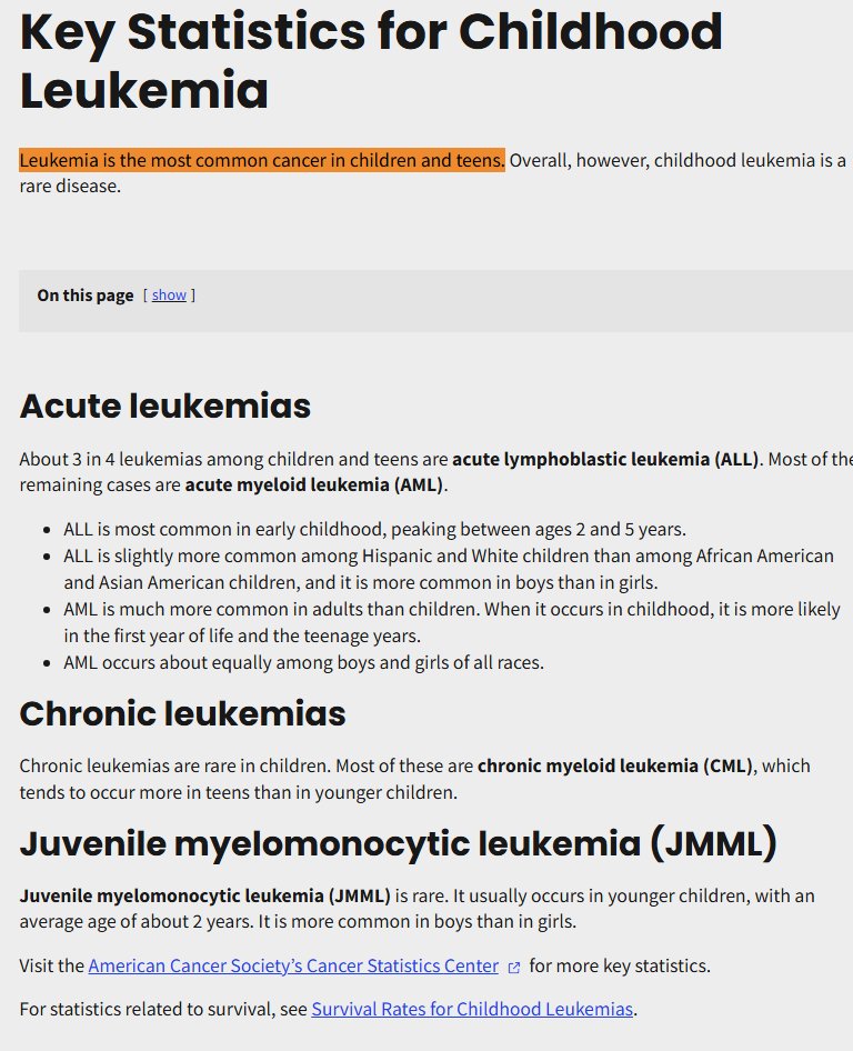 FKCANCERCOIN's tweet photo. Leukemia is the most common cancer in children. 

It accounts for 28% of childhood cancer cases - more than brain cancer, more than lymphoma, more than any other type.

Nearly 3,000 children under 15 are diagnosed with leukemia in the US every year.

Breast Cancer has a month. 
ALS had a bucket challenge
Leukemia has silence and a $100k treatment bill. 

solana:J47Jmw8ndwu6Vt6ZubD9C9VUVHi6uWsBE2XPsEjmpump is here to make the difference. 

https://t.co/iTiNhf9xhv