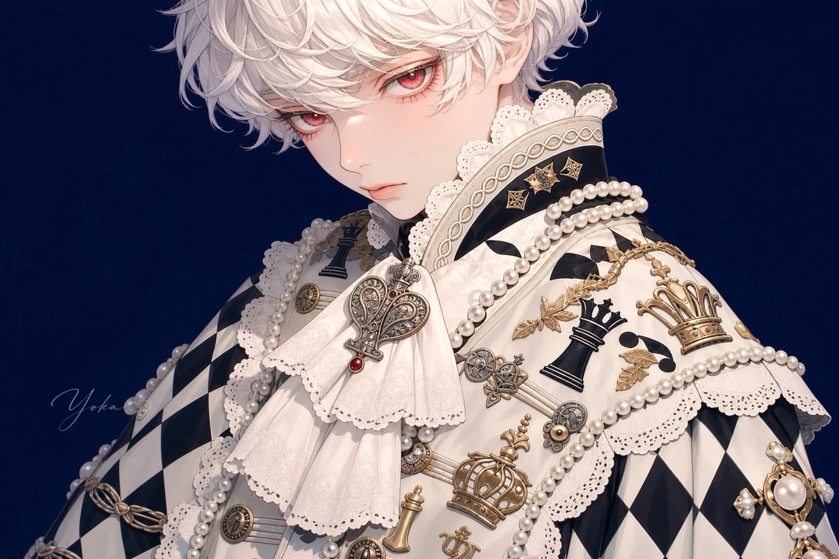 yokaAIart's tweet photo. ◊ The Monochrome Parade — Opening Move https://t.co/G12qPqtGeU