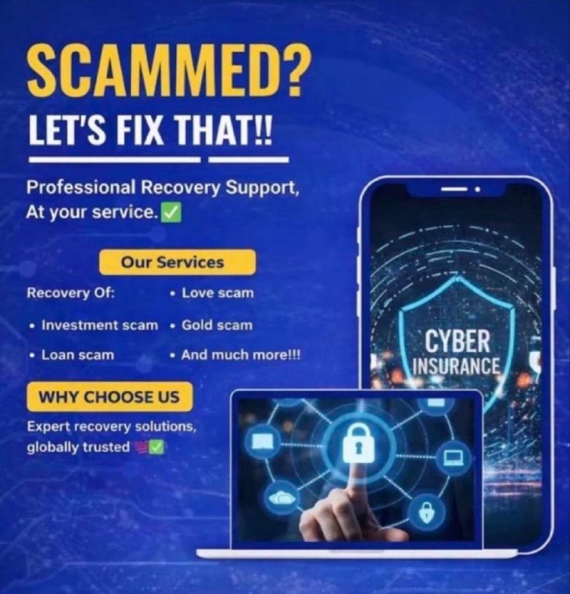 leonardmasnr's tweet photo. 🚨 Lost crypto? Start where the evidence is: the blockchain.
We trace wallets and transactions, review fund movements, and assess possible recovery steps based on the available evidence.
💬 DM us to discuss your case.

#RecoverCrypto #CryptoRecovery #CryptoScam #InvestmentScam https://t.co/vrmkLLs7LU