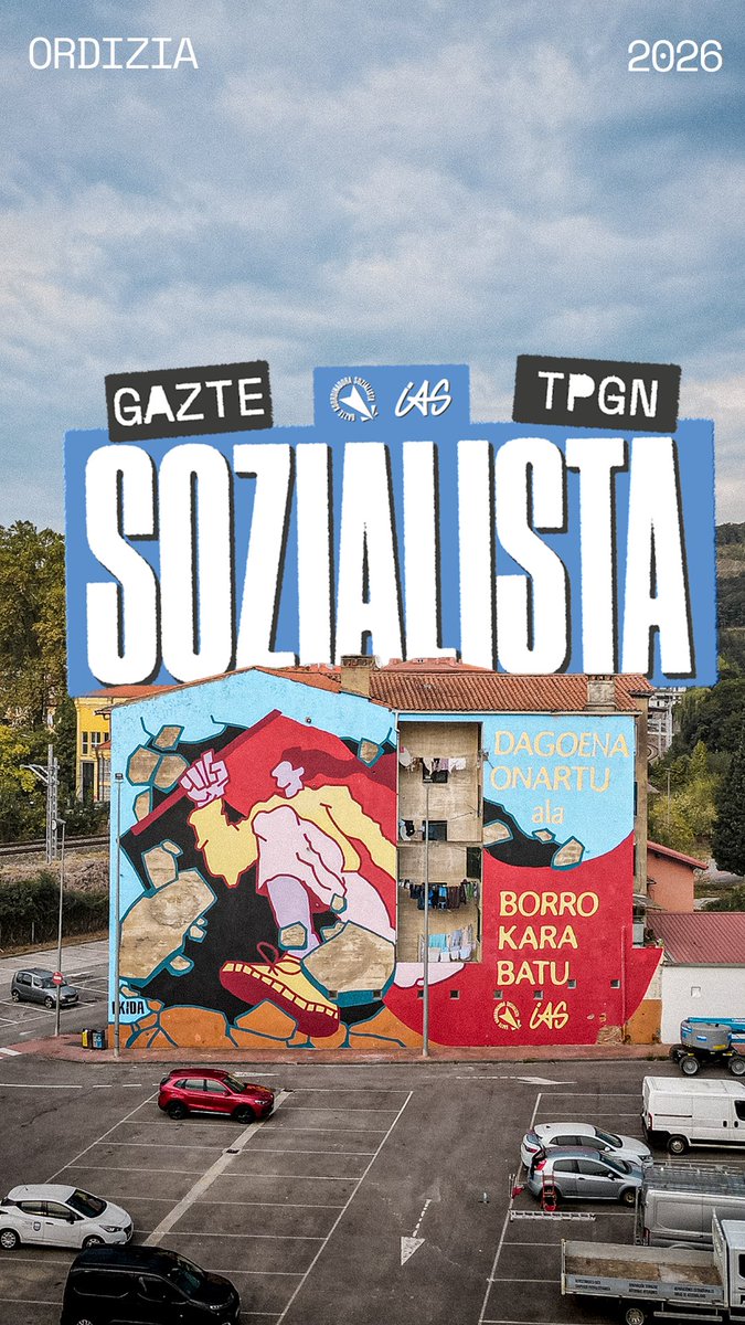 ekidatzen's tweet photo. DAGOENA ONARTU ALA BORROKARA BATU!

ℹ️ Gero eta hurbilago dago #tpgnsozialista eta egitarau zabala izango dugu urriaren 9tik 12ra Elizondon.

Egun horietan zehar sozialismoaren norabidean indarrak batu nahi ditugu. 

Zatoz Gazte Topagune Sozialistara! https://t.co/wb4UBVZbwv